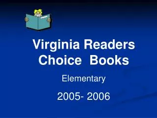 Virginia Readers Choice Books Elementary 2005- 2006