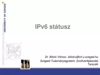 ipv6 st tusz