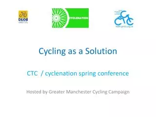 Cycling as a Solution