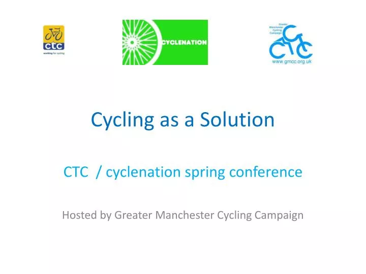 cycling as a solution