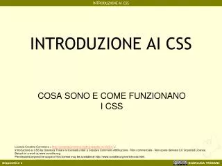 introduzione ai css