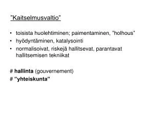 kaitselmusvaltio