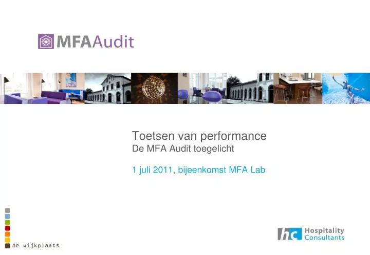 toetsen van performance de mfa audit toegelicht