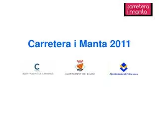 carretera i manta 2011