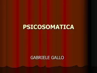 psicosomatica