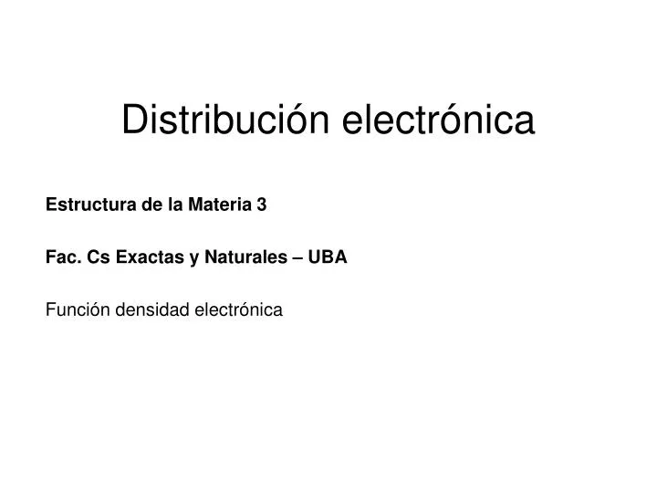 PPT - Distribución Electrónica PowerPoint Presentation, Free Download ...