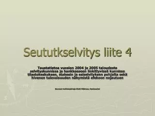 seututkselvitys liite 4
