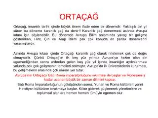 orta a