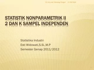 statistika industri esti widowati s si m p semester genap 2011 2012