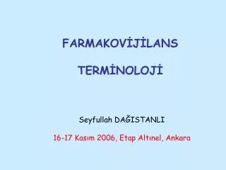 seyfullah da istanli 16 17 kas m 2006 etap alt nel ankara