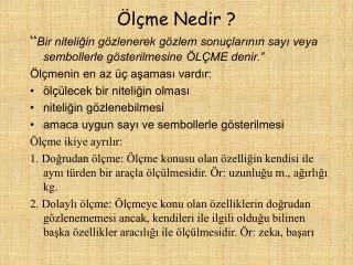 l me nedir