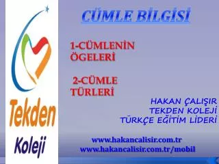 1 c mlen n geler 2 c mle t rler