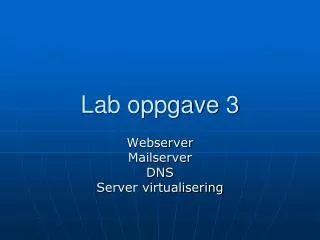 lab oppgave 3