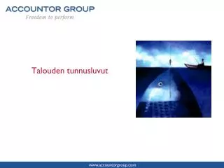 talouden tunnusluvut