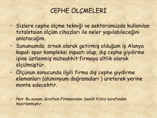 cephe l meler