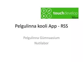 pelgulinna kooli app rss