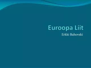 euroopa liit