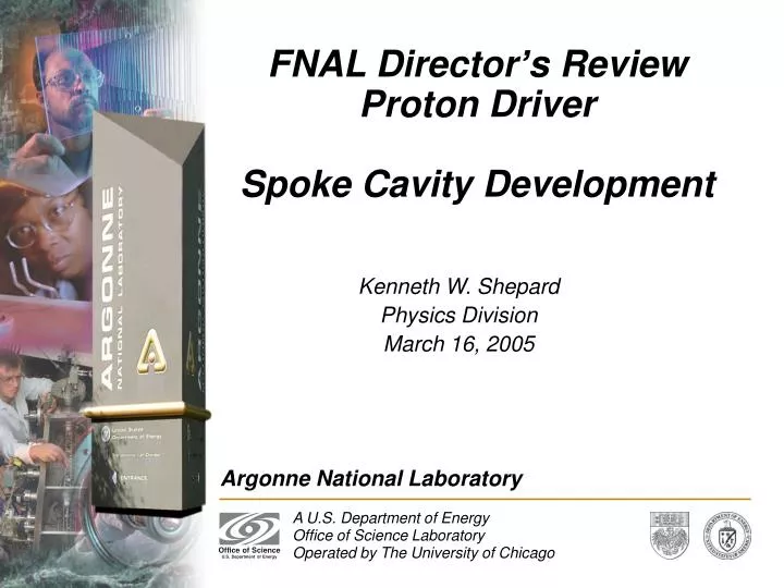 fnal director s review proton driver spoke cavity development