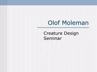 olof moleman