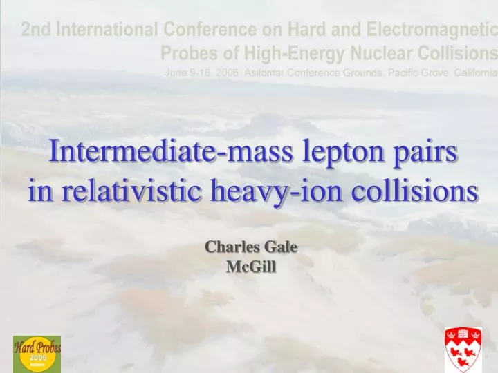 intermediate mass lepton pairs in relativistic heavy ion collisions