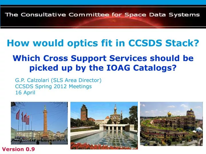 how would optics fit in ccsds stack