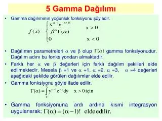 5 gamma da l m