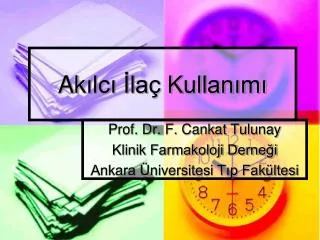 ak lc la kullan m