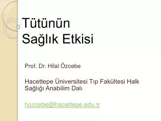 t t n n sa l k etkisi