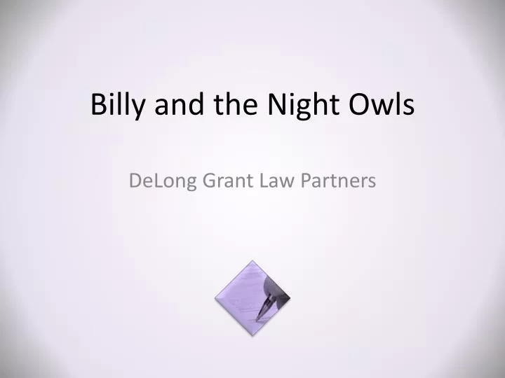 billy and the night owls