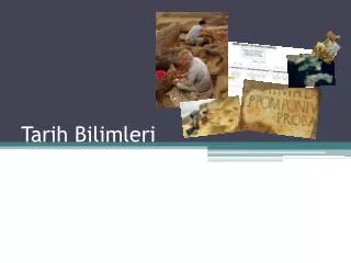 tarih bilimleri