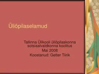 li pilaselamud