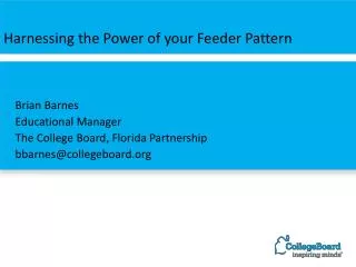 Harnessing the Power of your Feeder Pattern