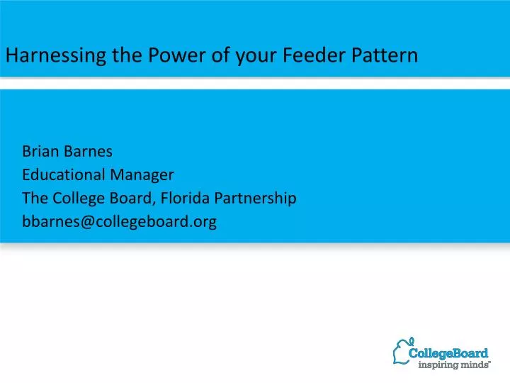 harnessing the power of your feeder pattern