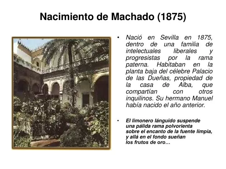 nacimiento de machado 1875