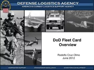 DoD Fleet Card Overview