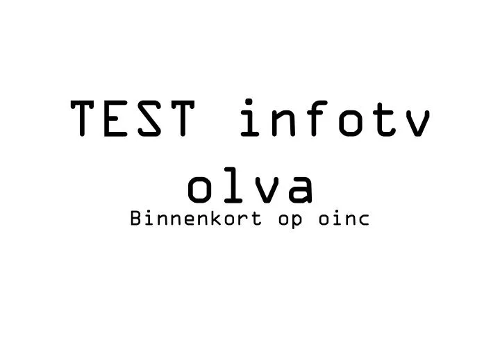 test infotv olva