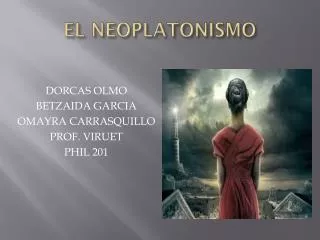 el neoplatonismo