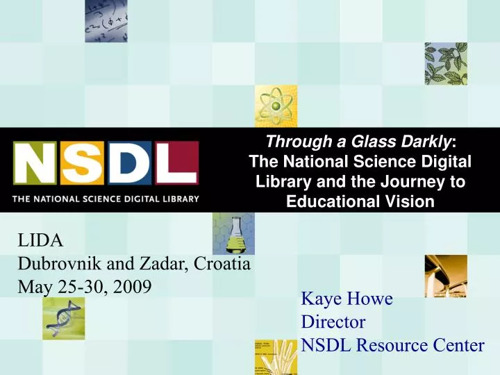 through a glass darkly the national science digital library and the journey to educational vision