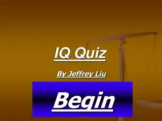 IQ Quiz