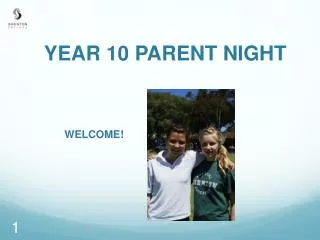 YEAR 10 PARENT NIGHT