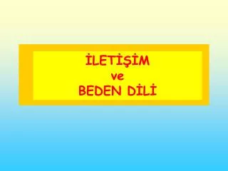 let m ve beden d l