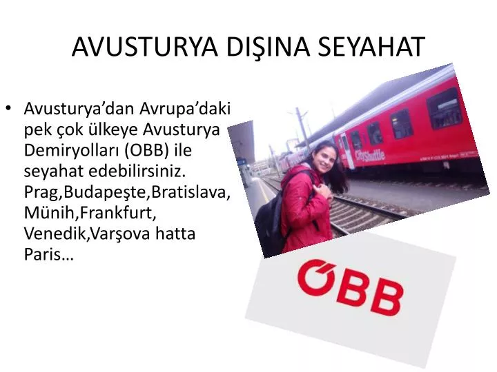 avusturya di ina seyahat