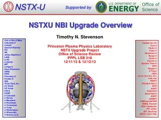 NSTXU NBI Upgrade Overview