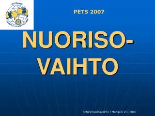 nuoriso vaihto