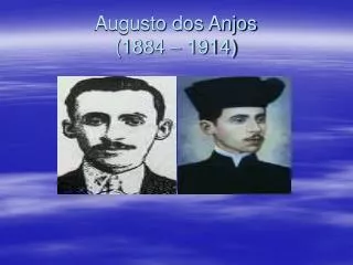 augusto dos anjos 1884 1914