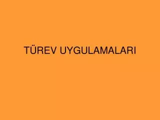 t rev uygulamalari