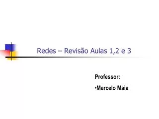 redes revis o aulas 1 2 e 3