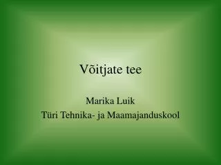 v itjate tee
