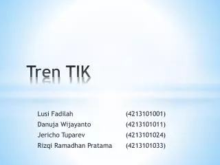 tren tik