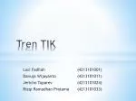 Tren TIK - slide 1